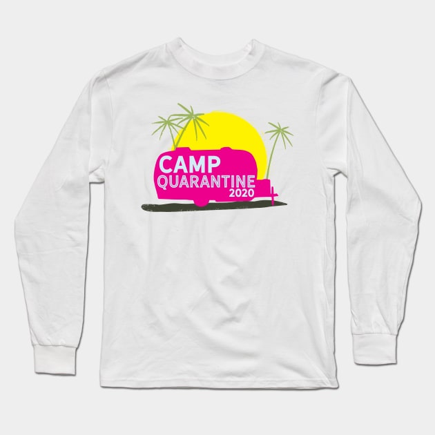 Camp Quarantine Bambi Style 2020 Long Sleeve T-Shirt by Camp Happy Hour